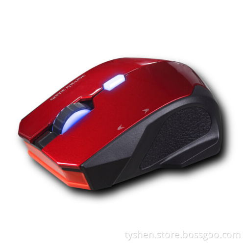 Transformer 4D Gaming Mouse with Shinny Red